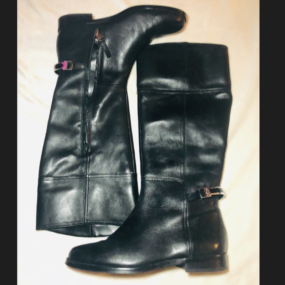 Ralph Lauren knee high boots